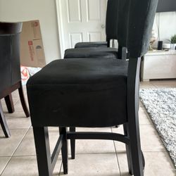high stools with soft seats