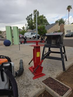 Manual tire changer