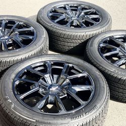 22” Chevy Tahoe Suburban RST Black New Wheels & Tires 💯💯💯