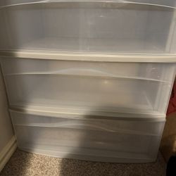 3 Drawer Wide Storage 