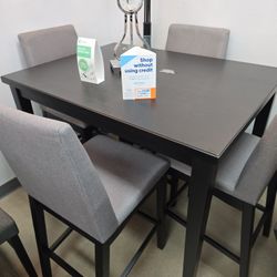 COUNTER HT TBL SET 5PC 