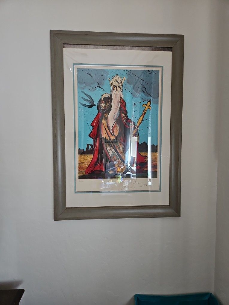 AUTHENTIC SIGNED SALVADOR DALI LITHOGRAPH!!!!!