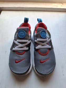 Grey And Red Nike Baby Shoes Size Us 10c 