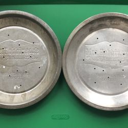 vintage table talk pies tins