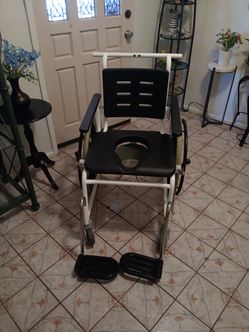Shower wheelchair