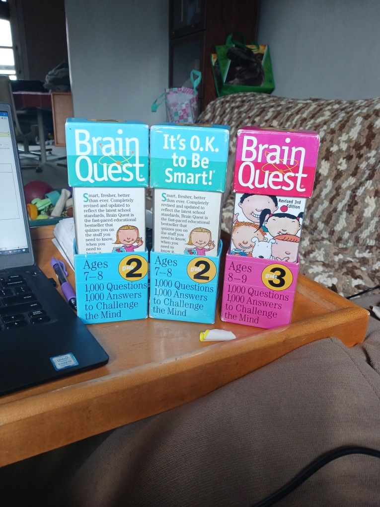 Kids Brain Quest Games $5 Each