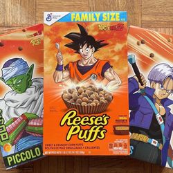 Dragon Ball Z Reeces Puffs Limited Edition 