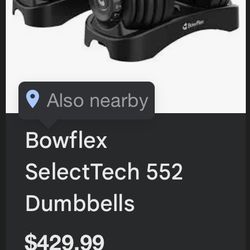 Bowflex adjustable weights