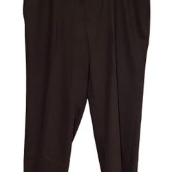 COVINGTON Men’s Dress Pants, Flat Front, Black, Classic Fit, Sz 40x30, NEW