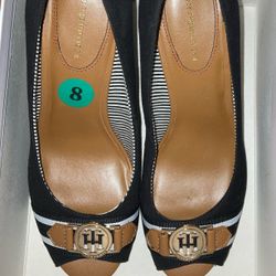 Women’s Tommy Hilfiger Cork Wedge Sz. 8