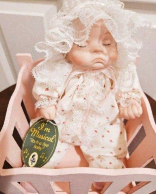 Vintage Baby Doll with music