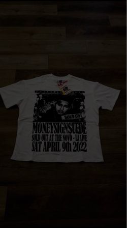 Size-Medium Asaali moneysignsuede sold out tee