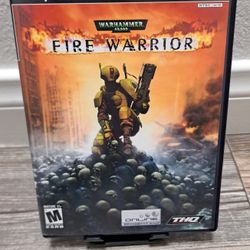 PS2 Warhammer Fire Warrior 