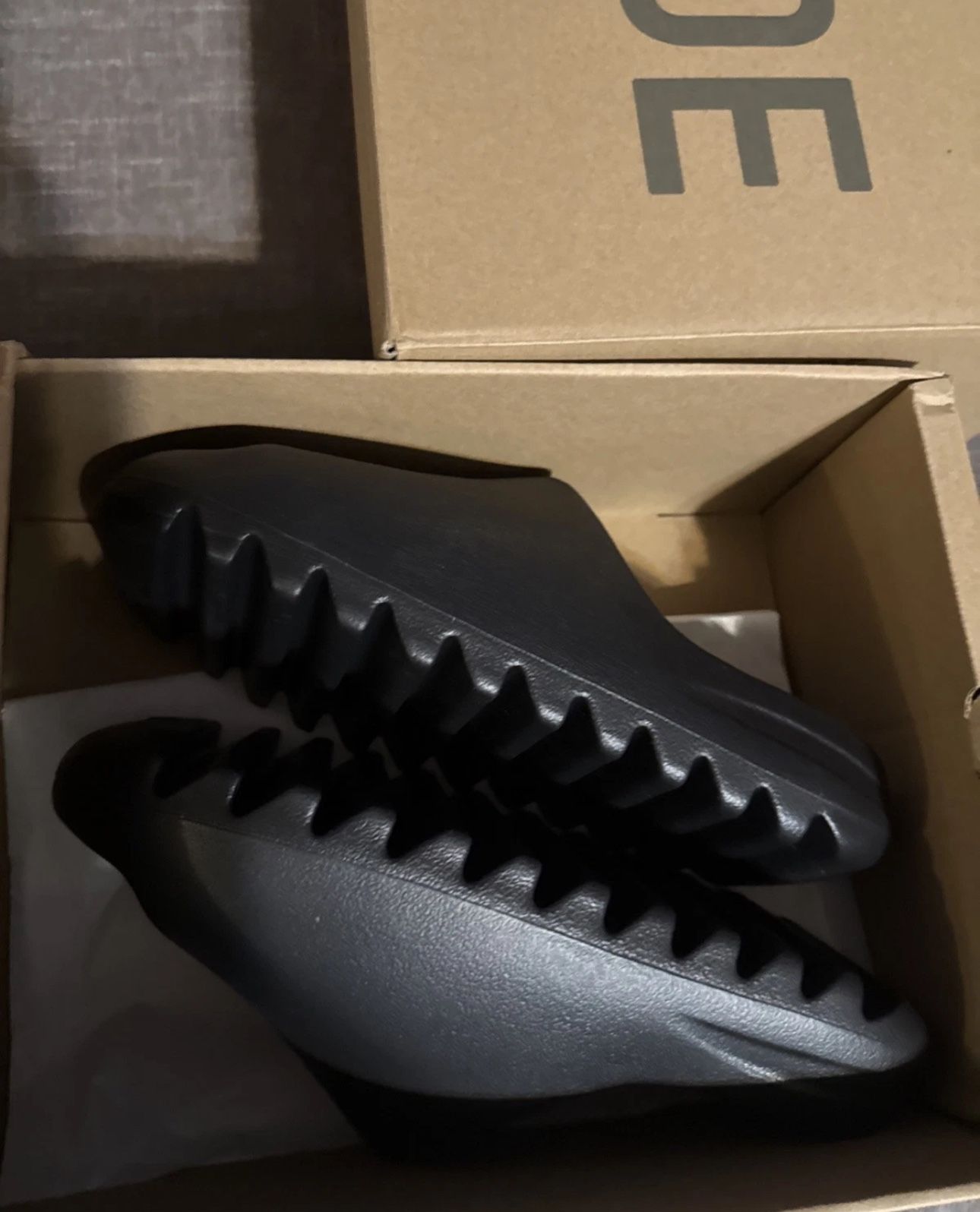 Adidas Yeezy Slides. Multiple Sizes. Onyx Color way