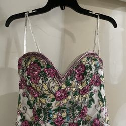 Floral Embroidered Dress