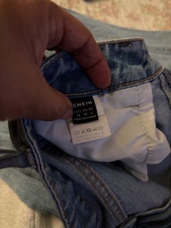 SHEIN Light Wash Denim Jeans Size 6
