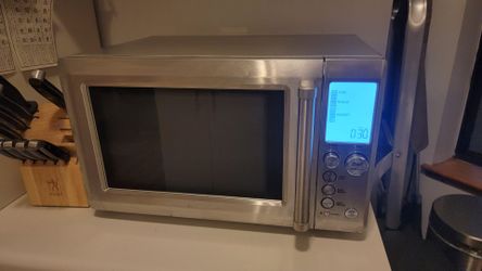 Breville Quick Touch Microwave BMO734XL - Stainless Steel 1.2 cu ft