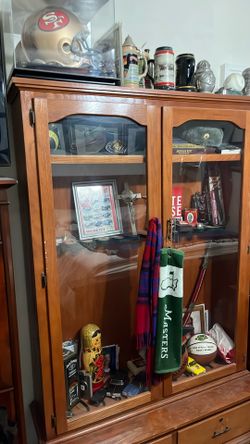 Custom-made gun cabinet
