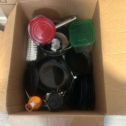 Box Of Dishes 