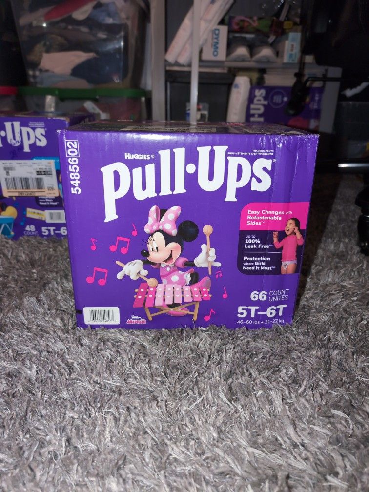 Huggies Pull Ups 5T-6T 66ct