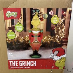 Dr. Seuss The Grinch 6 Ft Blow Mold Life Size