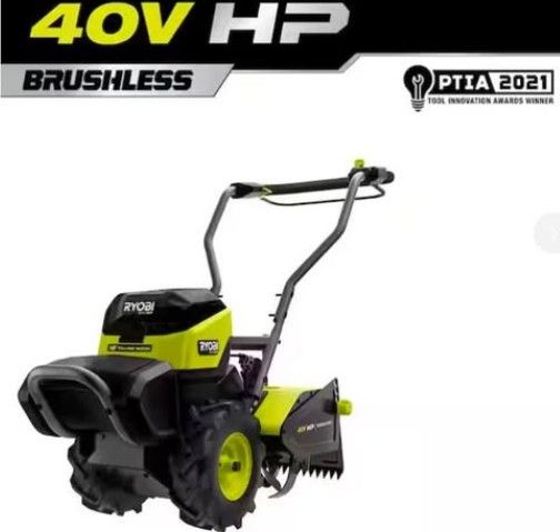 *NEW* RYOBI 40V HP Brushless 18 in. Battery Powered Rear Tine Tiller (Tool Only)