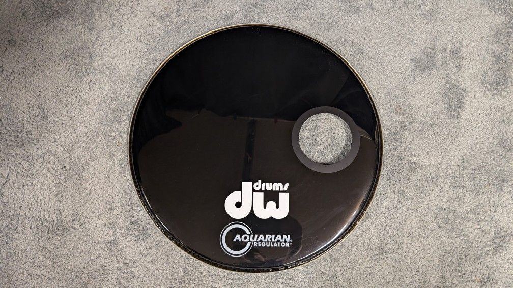 Aquarian Bass Drum front head 20"