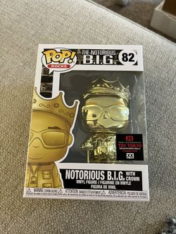 Funko Pop! Notorious B.I.G. with Crown #82 Gold