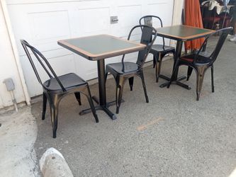 TABLE AND TWO CHAIRS