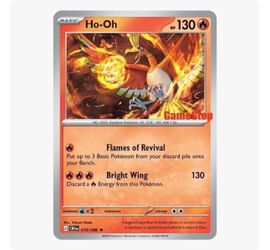 Pokemon Ho-Oh GameStop Exclusive