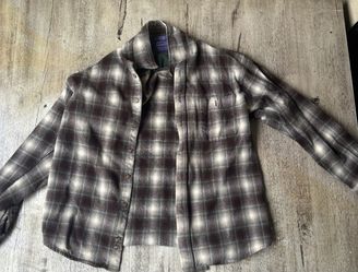 Pendleton Wool Plaid Button-Up Shirt