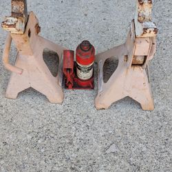 2 Ton Bottle Jack,And Jack Stands