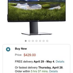 Dell U249H UltraSharp 24 Inch Gaming Monitor