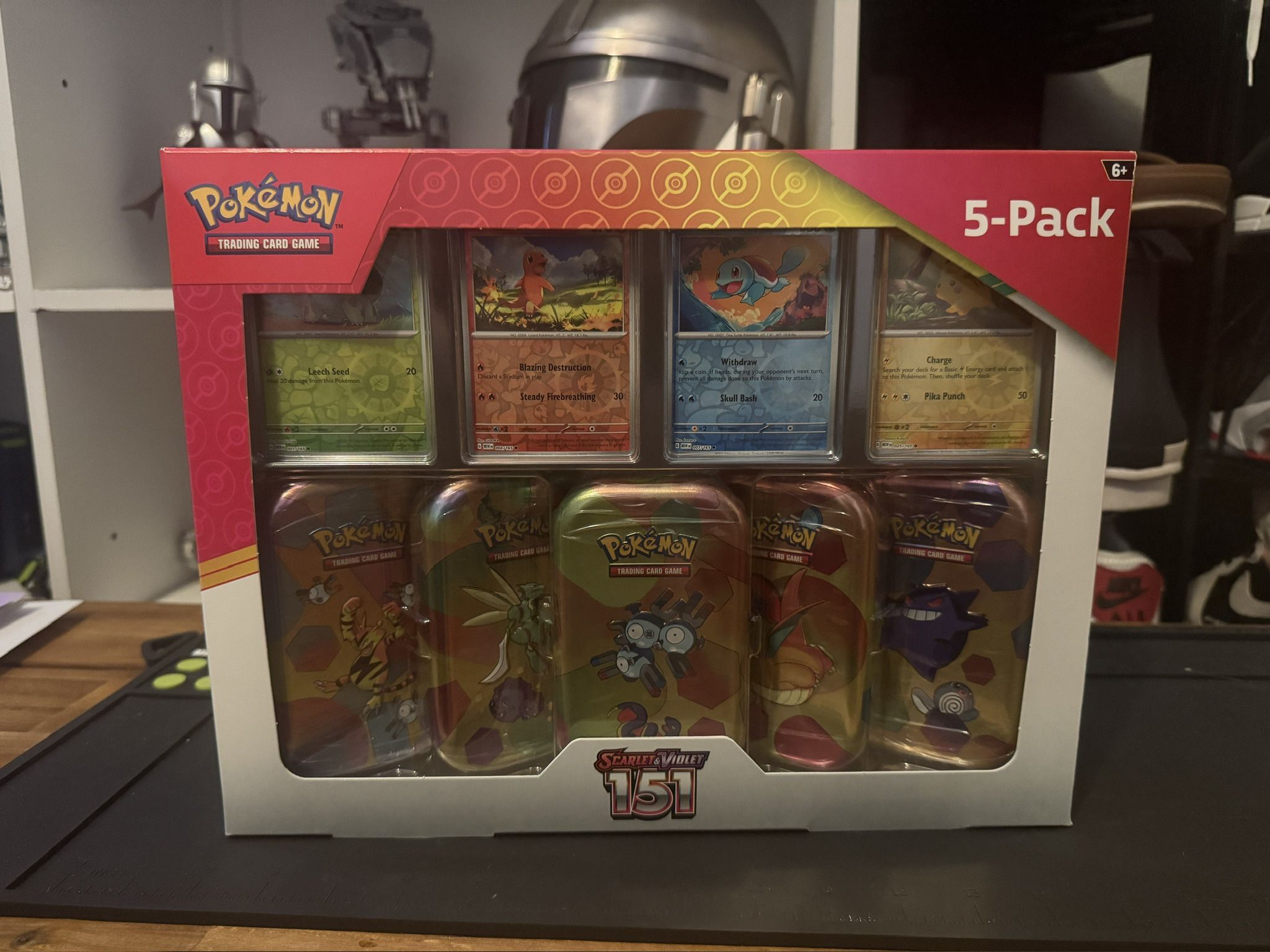 Pokemon Scarlet & Violet 151 Mini Tins (5 Pack) (Sealed) (Costco bundle)