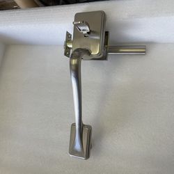 Front Door Handle - Brushed Nickel 