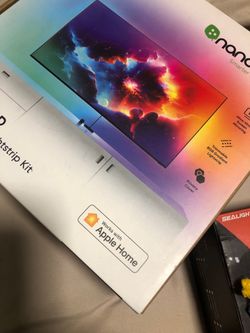 Tv light strip camera combo