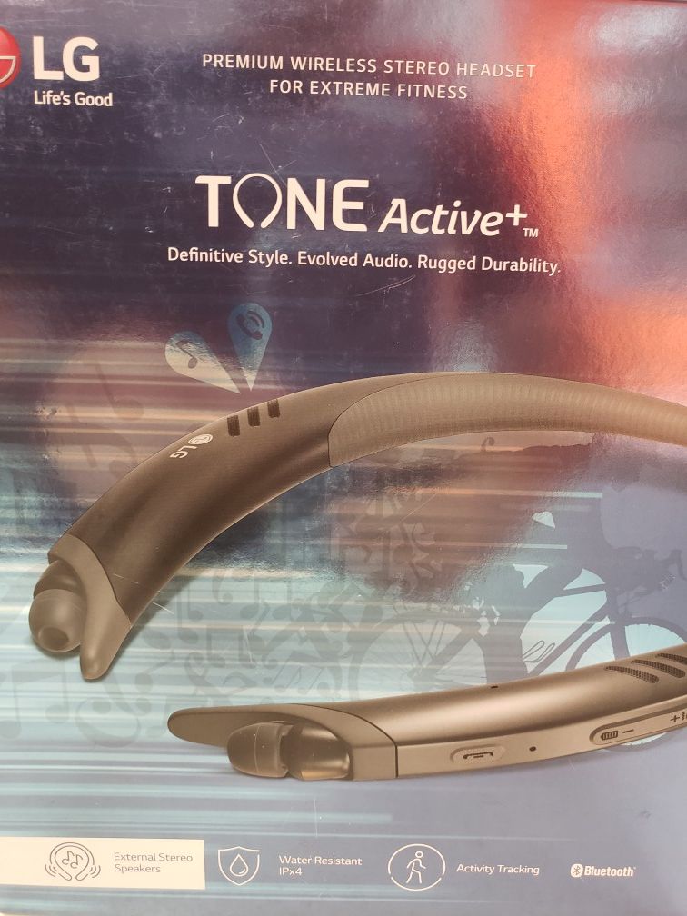 Lg active+ wireless headphones