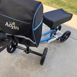 Blue/white Mobility Scooter - Foot, Ankle, Heel, Injury surgery Recover - New