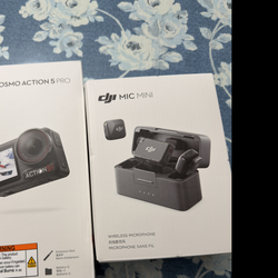 Dji Action 5 pro adventure + dji mic mini  $450 final