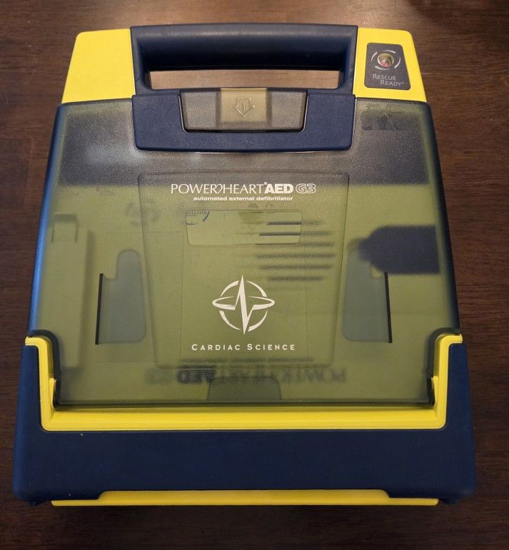 The Cardiac Science POWERHEART AED G3 Plus