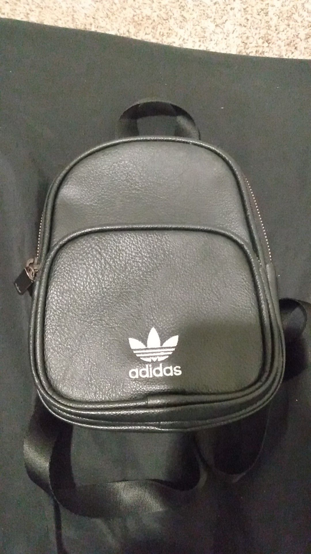 Women's mini leather adidas backpack pickup $15