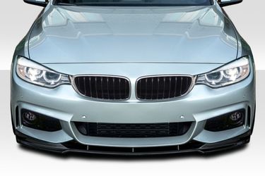 Blemished 2014-2020 BMW 4 Series M-Sport F32 Carbon AF-1 Front Add On Lip Under Spoiler ( CFP ) - 1 Piece