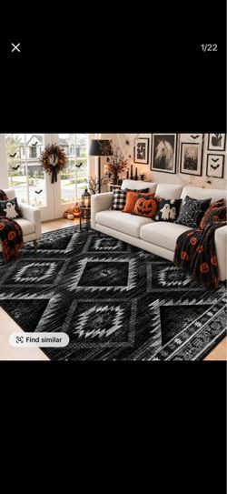 BESTSWEETIE | Machine Washable Boho Area Rugs 9x12