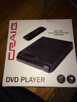 Never used DVD/CD player