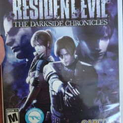 Resident Evil Dark side Chronicles Nintendo Wii Cib