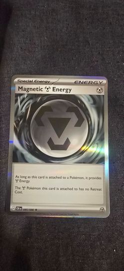 Pokemon chaos rising Magnetic Energy Holo