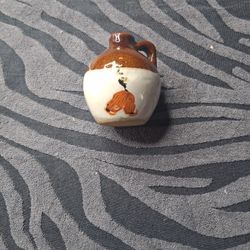 Vintage Mini Ceramic Jug 3in