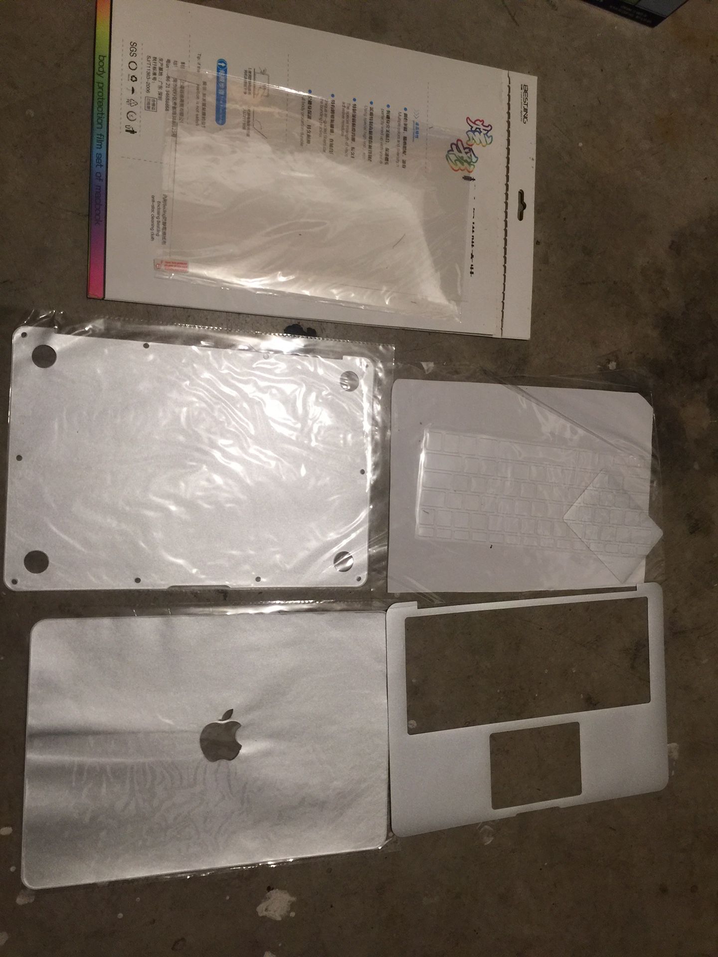 MacBook protection cover set