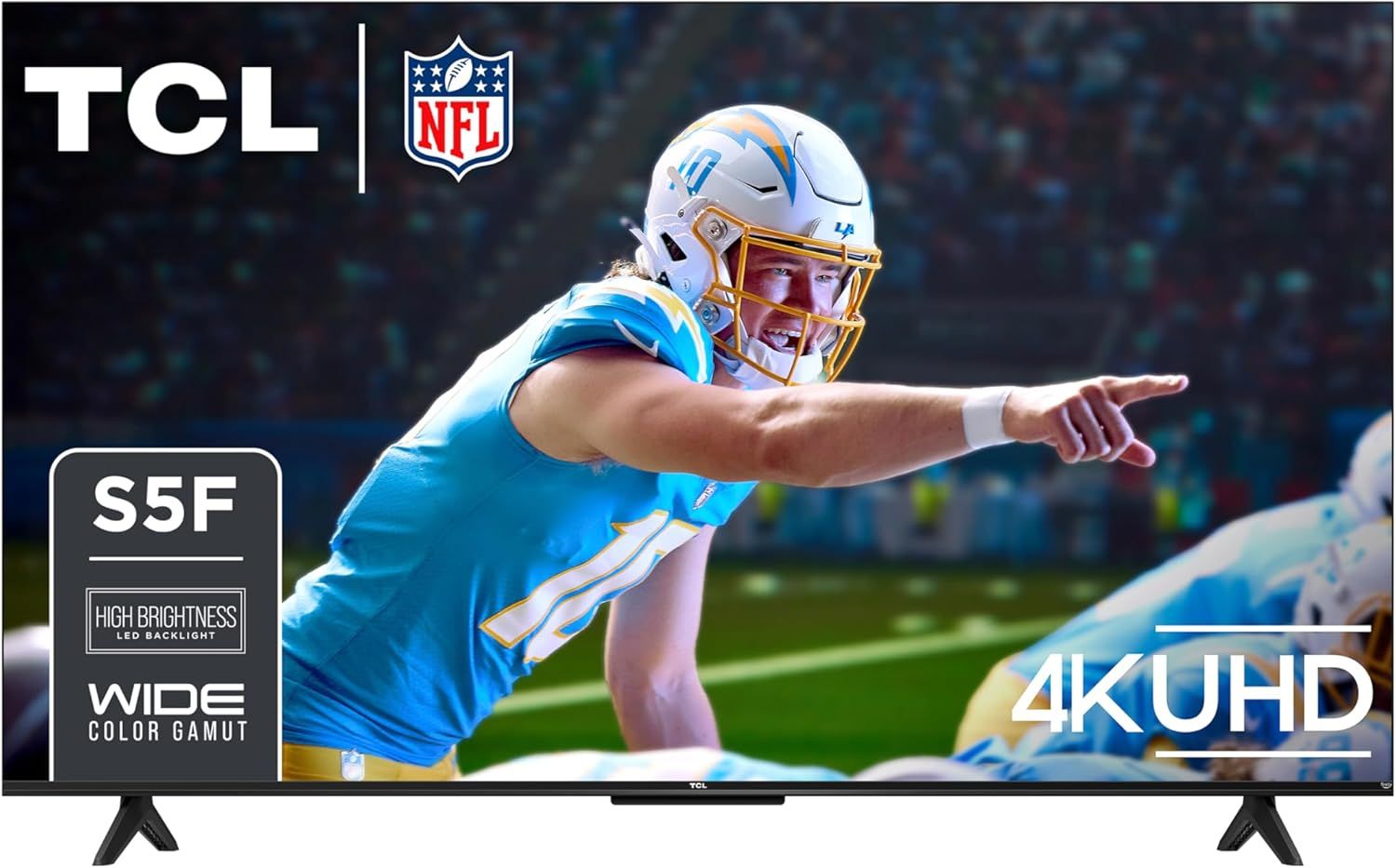 TCL S5 TV 50-Inch 4K LED, Fire TV, Dolby Vision, Dolby Atmos, Alexa Voice Control 50S551F