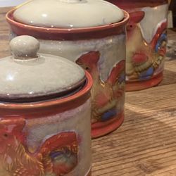 Rooster Canisters